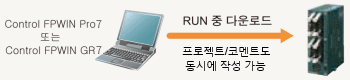 RUN 중 프로그램 다운로드