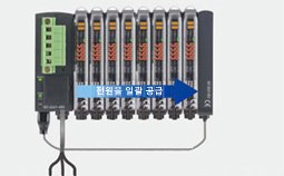 출력 신호를 통신하는 경우