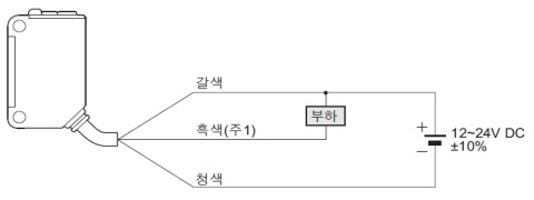 NPN 출력 타입 연결도