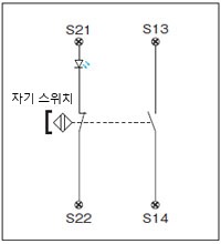 배선 예 세이프티 자기 스위치의 연결 예