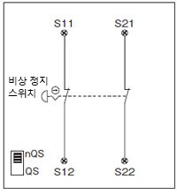 비상 정지 스위치의 배선 예 [2]